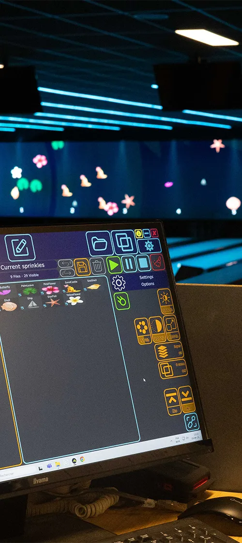 Objets dynamiques disponibles dans la bibliothèque de Bownling Média Studio